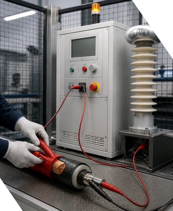 Проверка электрической прочности изоляции в Мысках